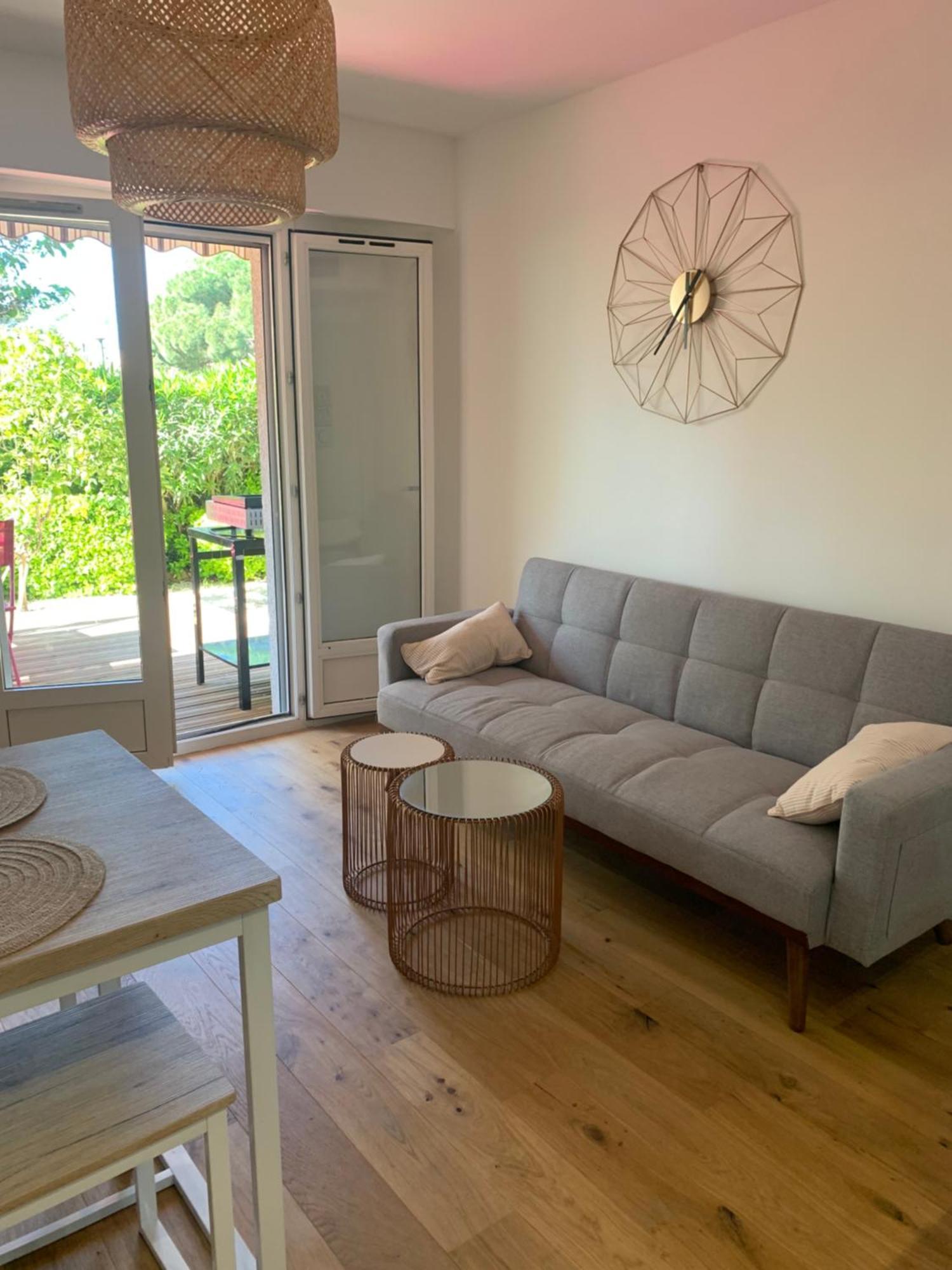 Beau T2 Avec Jardin Frejus Plage Exterior photo